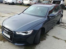 Autóüveg fóliázás Audi A6: B oszloptól hátra, hő és belátás elleni autóüveg fóliázás, skyfol, lumar, bruxafol 05